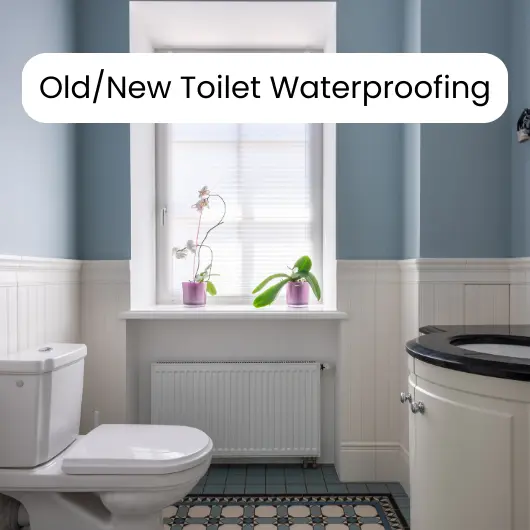 Old and New Toilet Waterproofing in Nagpur